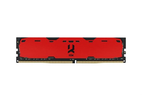  Зображення Модуль пам`яті DDR4 16GB/2400 GOODRAM Iridium Red (IR-R2400D464L17/16G) 